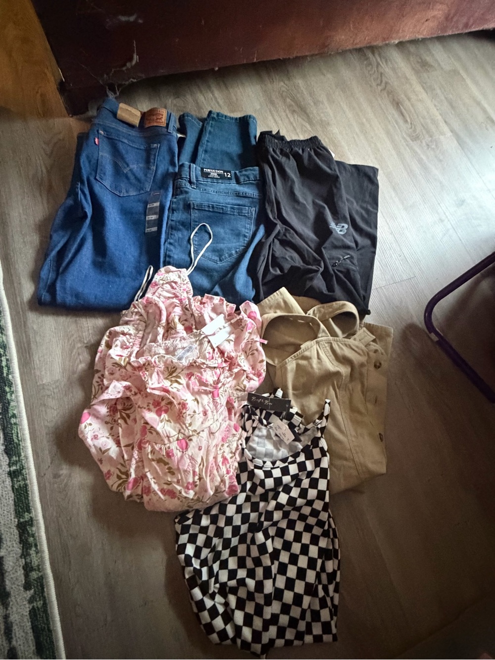 Mixed Women's Clothing Bundle - Jeans, Tops, Dress